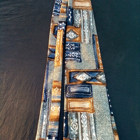 Vintage Manzoni tie 100% Silk Made in Italy - Picture 3 of 9